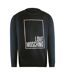 Sweat Motif/style Logo Rectangulaire Homme Noir Love Moschino-1
