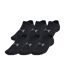 Lot de 3 paires de chaussettes noires mixte under armour unisex-1