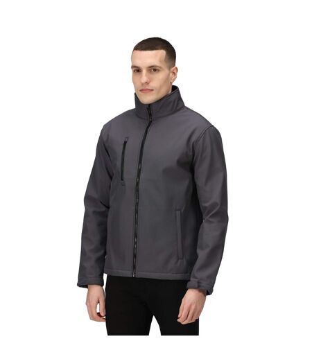 Veste Softshell Ablaze Homme Gris Phoque Noir Regatta