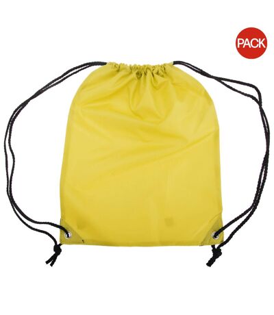 Lot de 2  Stafford sac fourre-tout 13 litres taille unique canari Shugon