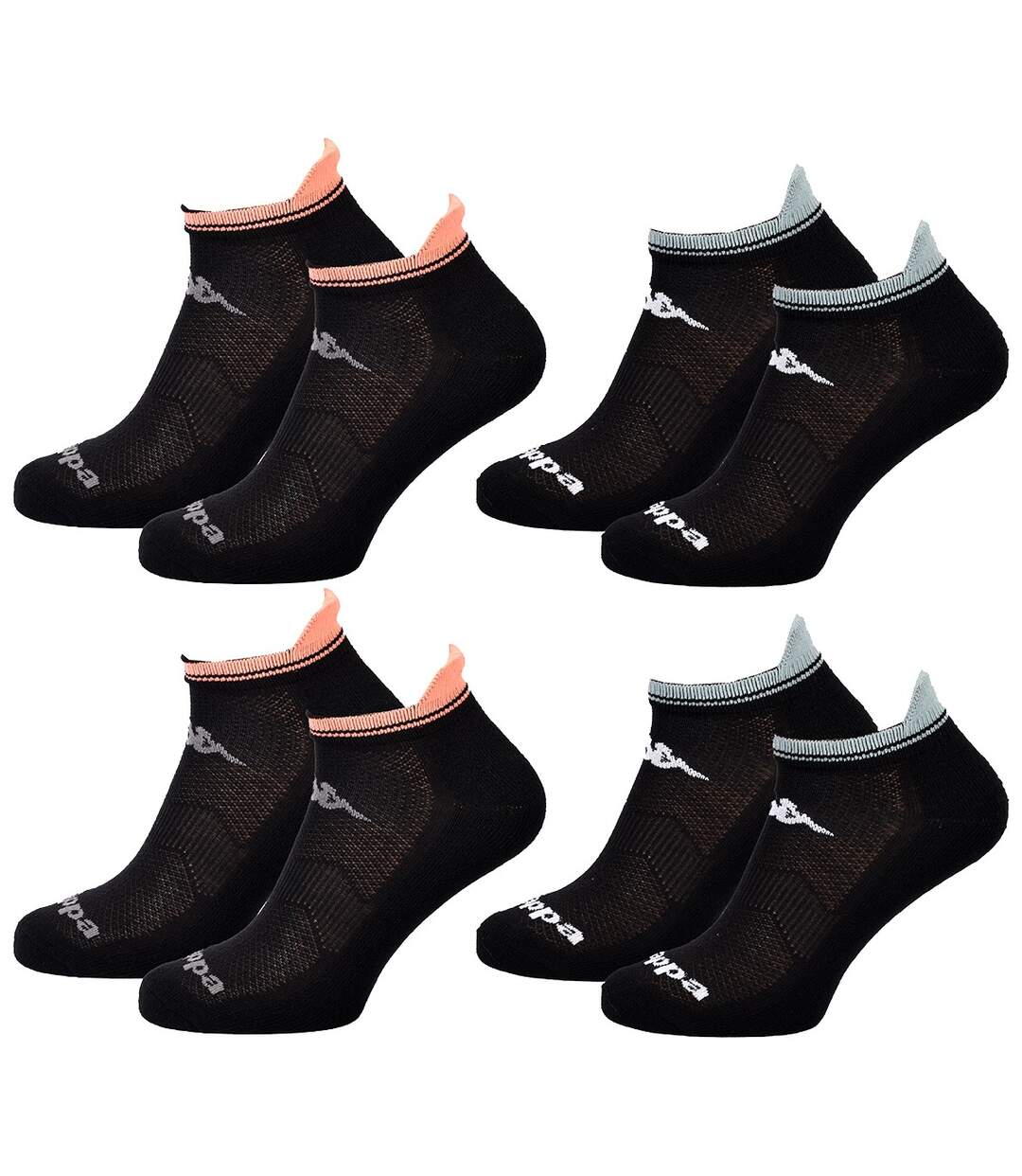 Chaussettes Femme KAPPA 4 paires PREMIUM SNEAKER 2087NR-1