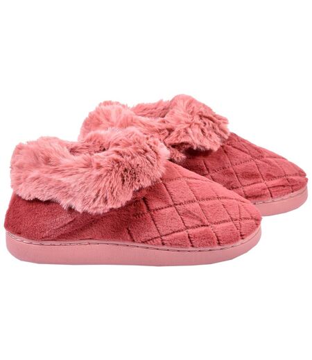 PANTOUFLE Femme Chausson COCOONING MD8656 ROSE