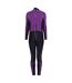 Regatta Womens/Ladies Full 3mm Thickness Wetsuit (Navy/Radiant Orchid) - UTRG9750