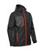 Veste Extérieure Olympia Homme Noir Rouge Vif Stormtech-3
