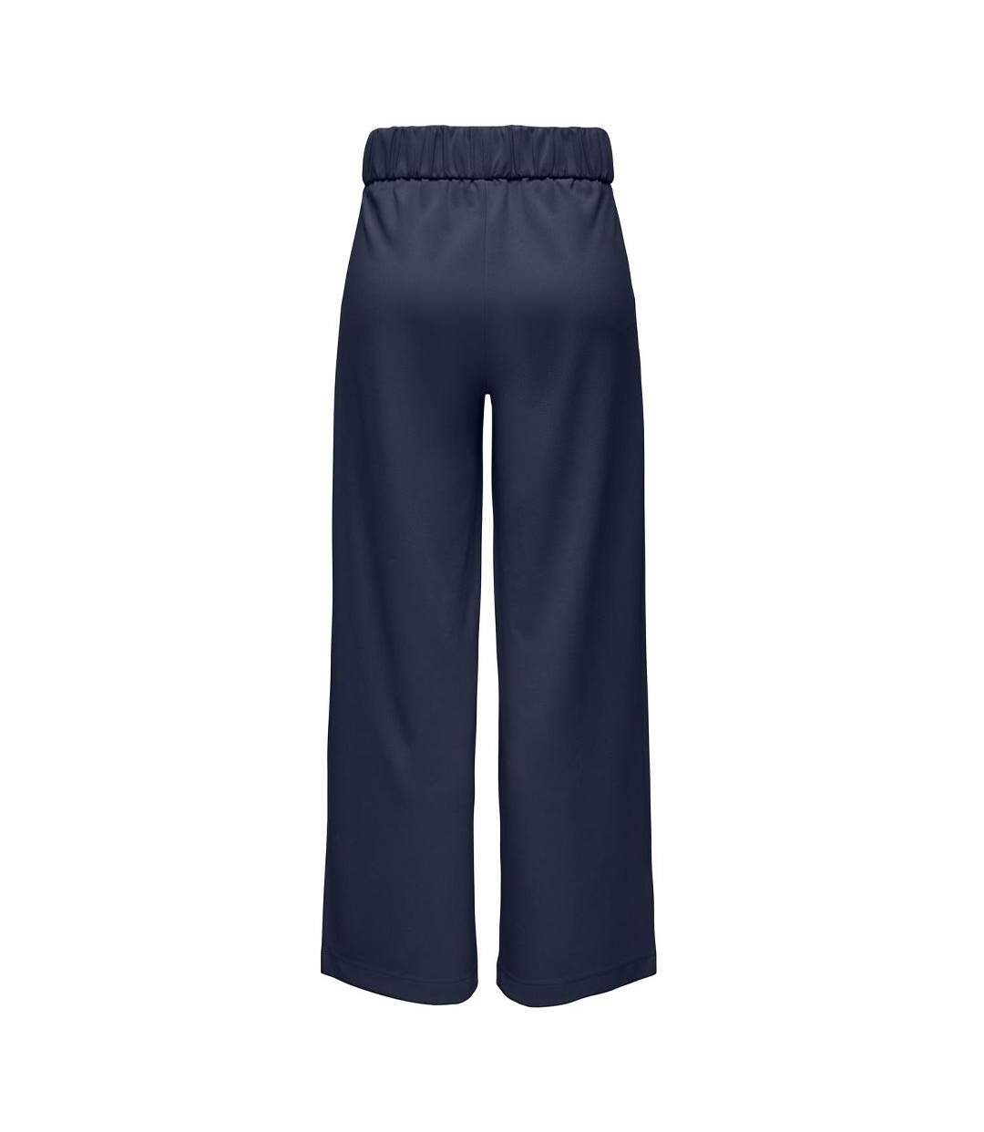 Pantalon fluide marine femme jdy honey-2