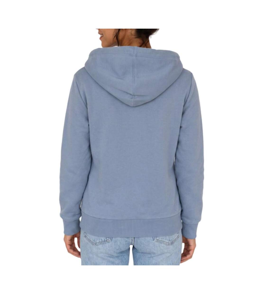 Sweat bleu femme superdry signature-2