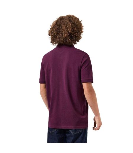 Polo Style Badge Caneiros Homme Rose Baie Weekend Offender