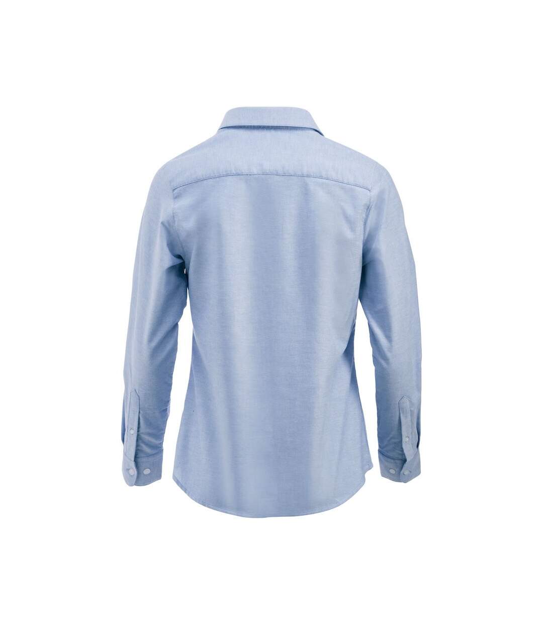 Womens/ladies Garland Formal Shirt Royal Blue Clique-2