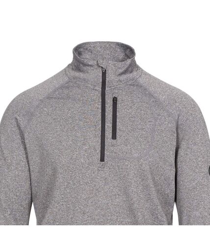 Trespass Mens Nicholas Long-Sleeved Sports Top (Gray Marl)