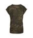 T-shirt Femme Vert Camouflage Build Your Brand-2