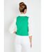 Gilet sans manches en maille et broderies-2
