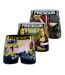 Lot de 3 boxers homme Art Attack Freegun