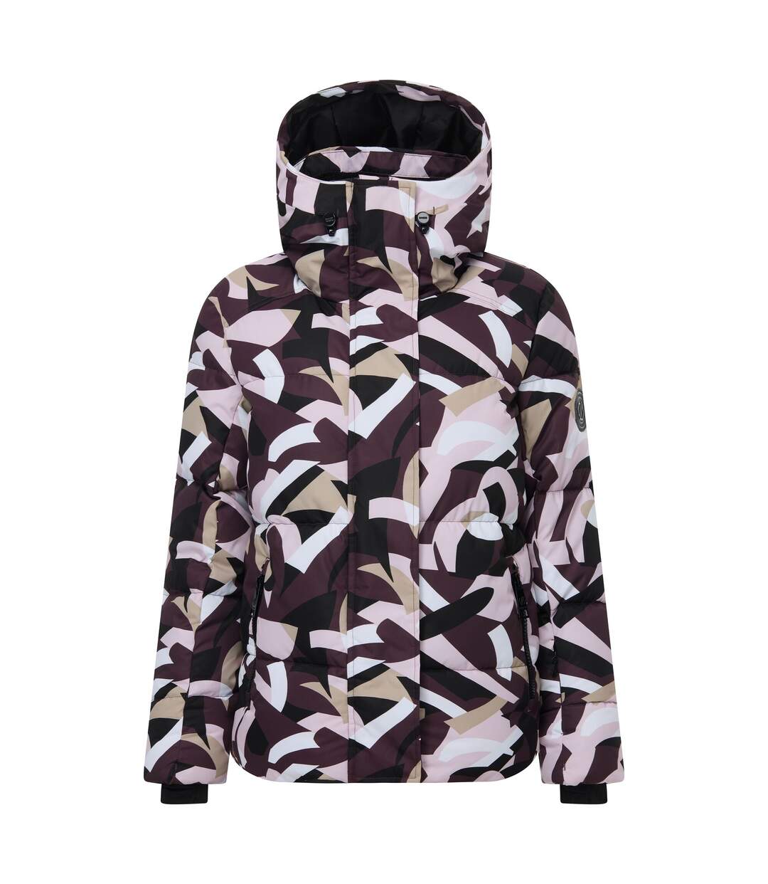 Blouson De Ski Motif/style Abstrait Allure Femme Lilas Foncé Dare 2B-2