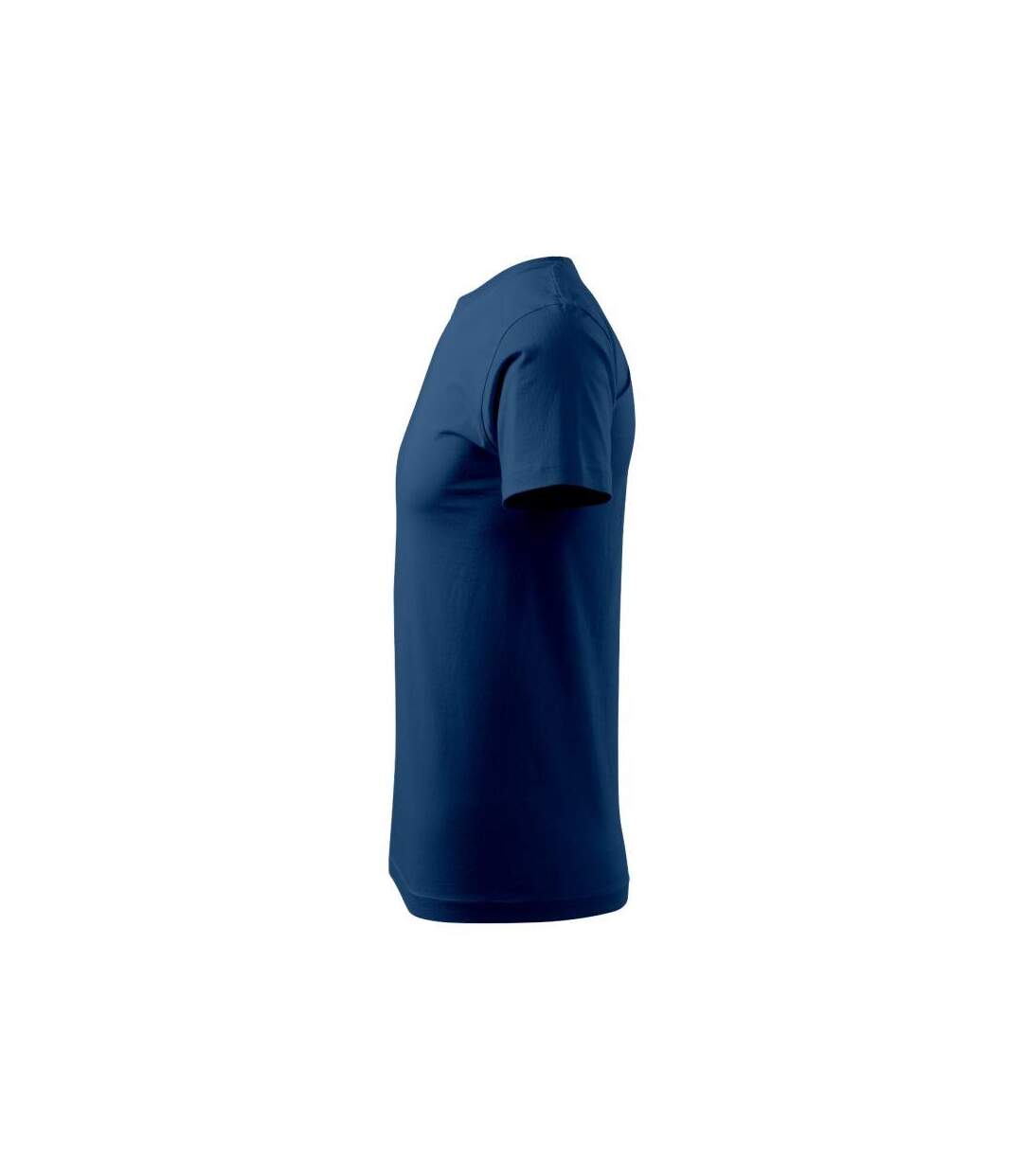 Mens Heavy New T-shirt Navy Malfini-4