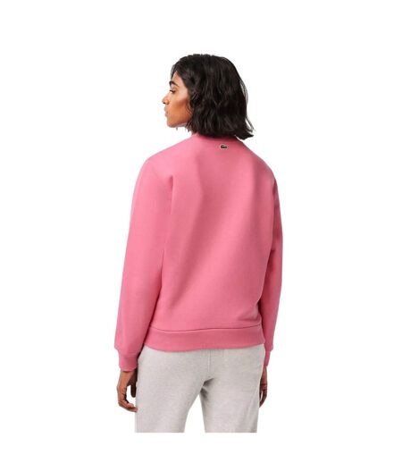 Sweat Manches Longues Femme Rose Lacoste