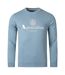 Mens Big Logo Active Sweatshirt Blue Aquascutum-1