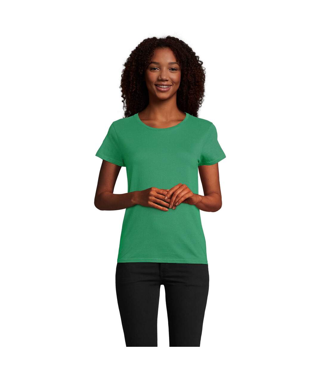 T-shirt Pioneer Femme Vert Kelly SOLS-1