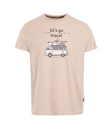 Trespass Mens Motorway T-shirt (Oatmeal Marl) - UTTP4298