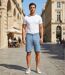 Bermuda WINCHESTER INDUS1 bleu en coton : le confort stylé et modulable pour l'été-5