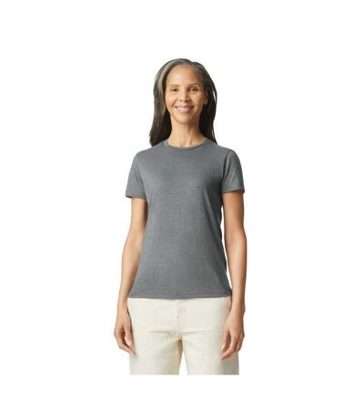 Womens/ladies softstyle t-shirt graphite heather Gildan