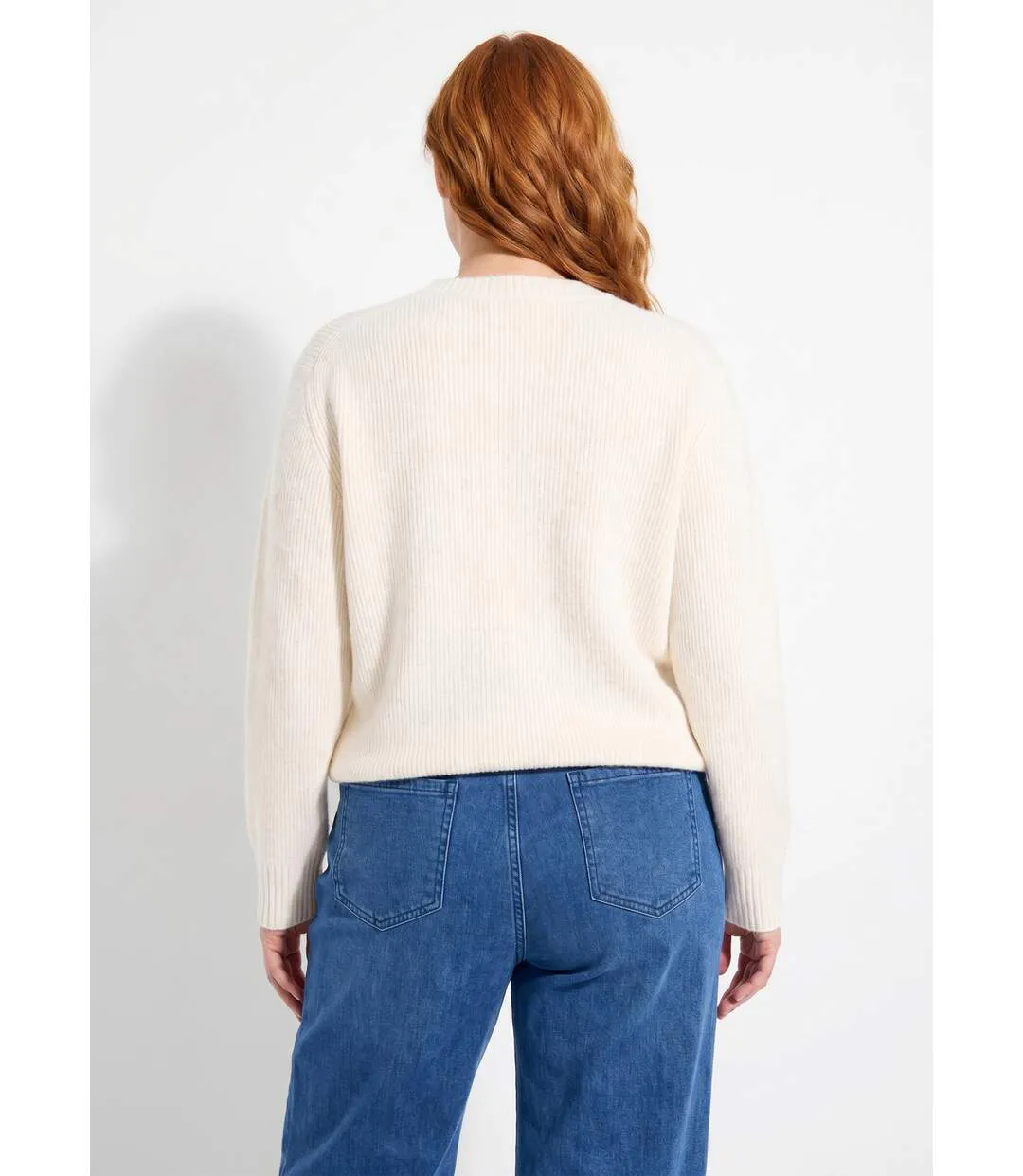 Pull chaud côtelé avec laine et fibres recyclées-2