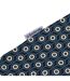 Polo Motif/style Géométrique Roundel Homme Bleu Marine Argenté Lambretta-4