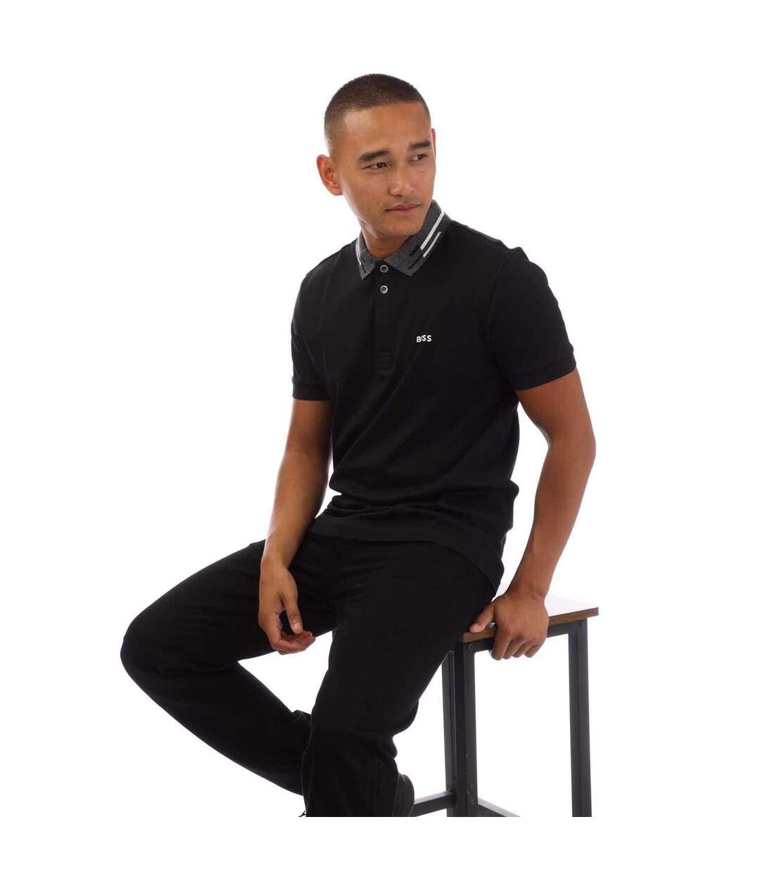 Polo Paddy 1_99 Homme Noir Boss-1
