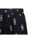 Mens Polyester Teddy Bear Swim Shorts Black Philipp Plein-3