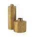 Vase Haut Déco Octogone 55cm Or-2