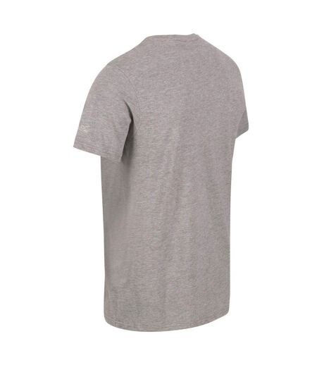 Regatta Mens Cline VI Marl Cotton T-Shirt (Gris argenté) - UTRG6844