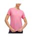 T-Shirt rose femme adidas we crew-1