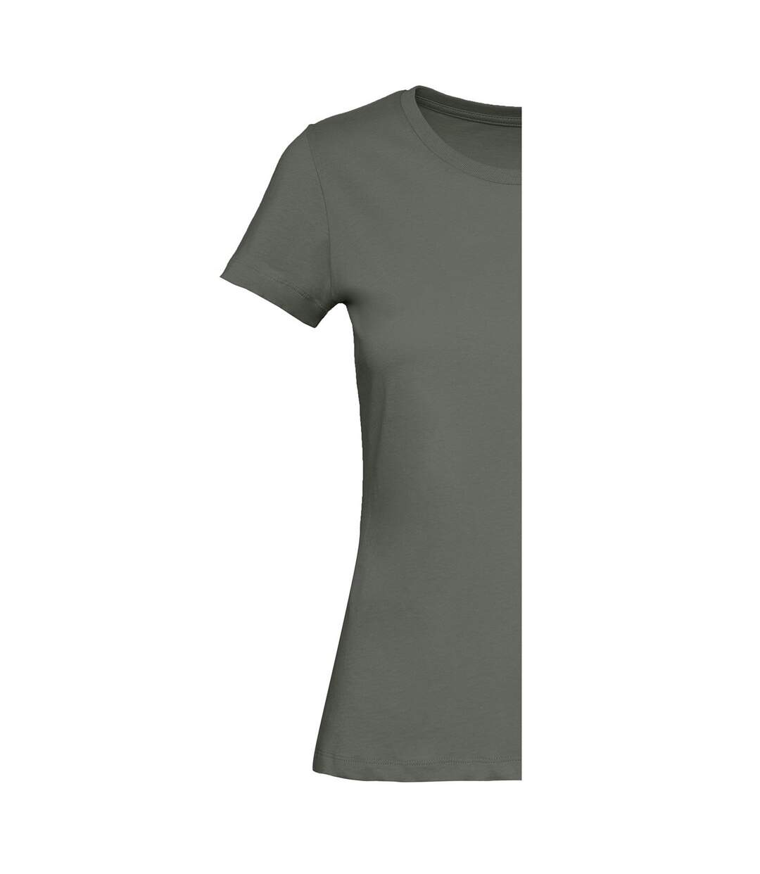 T-shirt Inspire Femme Gris Kaki B&C-2