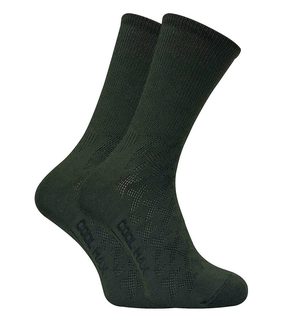 2 Paires Chaussettes Homme Coolmax pour Randonnée