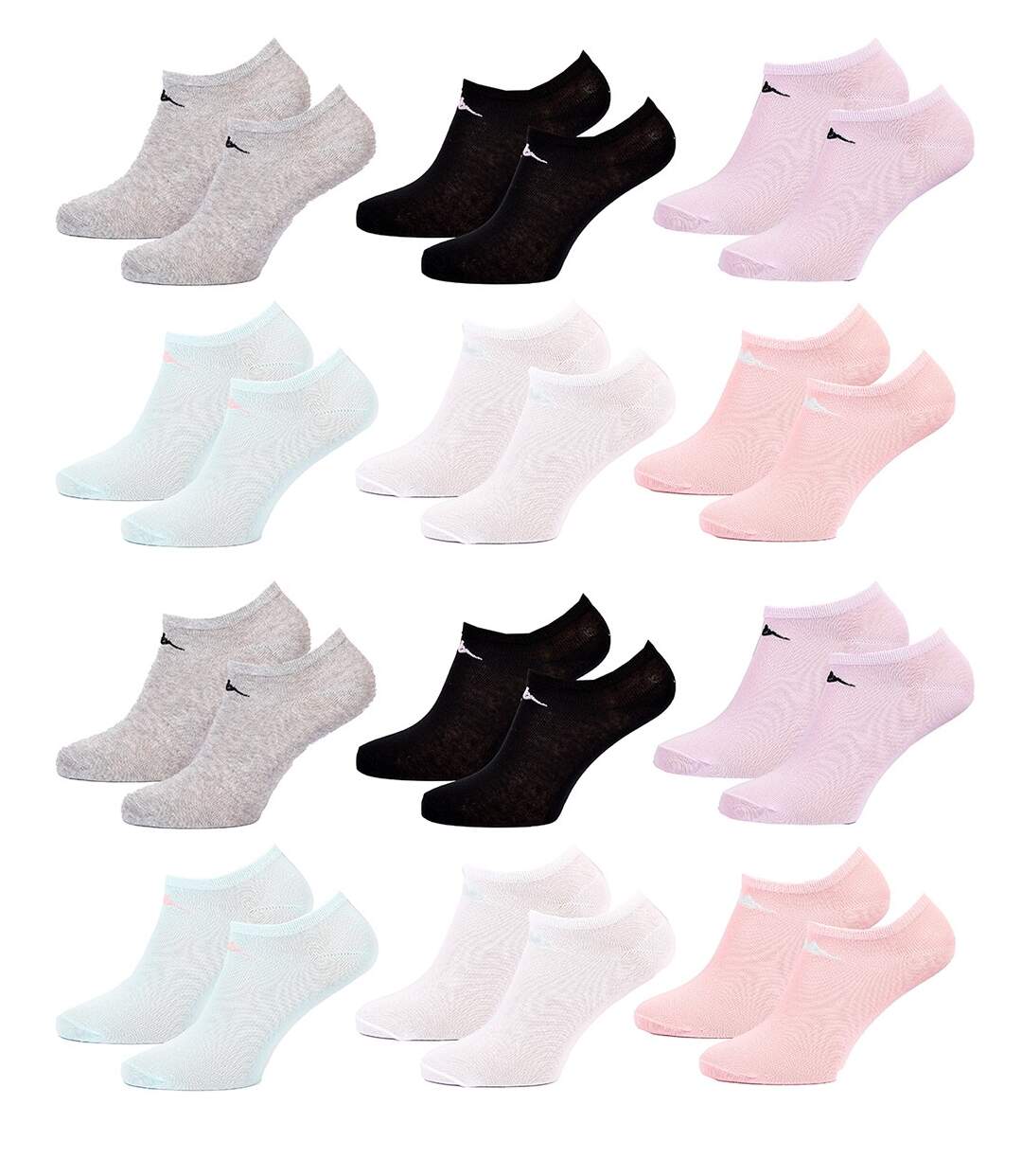 Chaussettes KAPPA SNEAKER 12 Pcs 7362-1