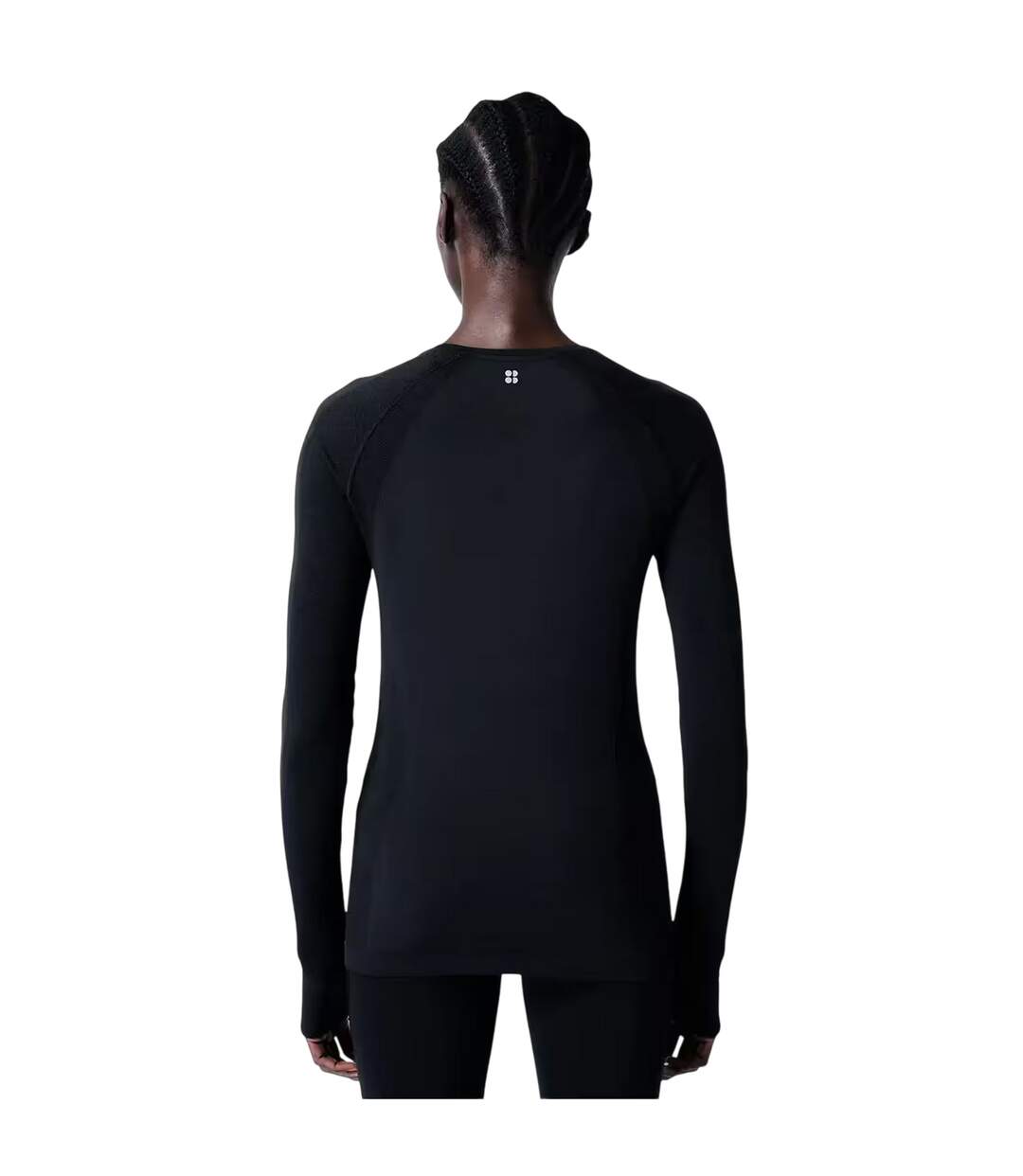 Haut Manches Longues Entraînement Athlete Femme Noir Sweaty Betty-3