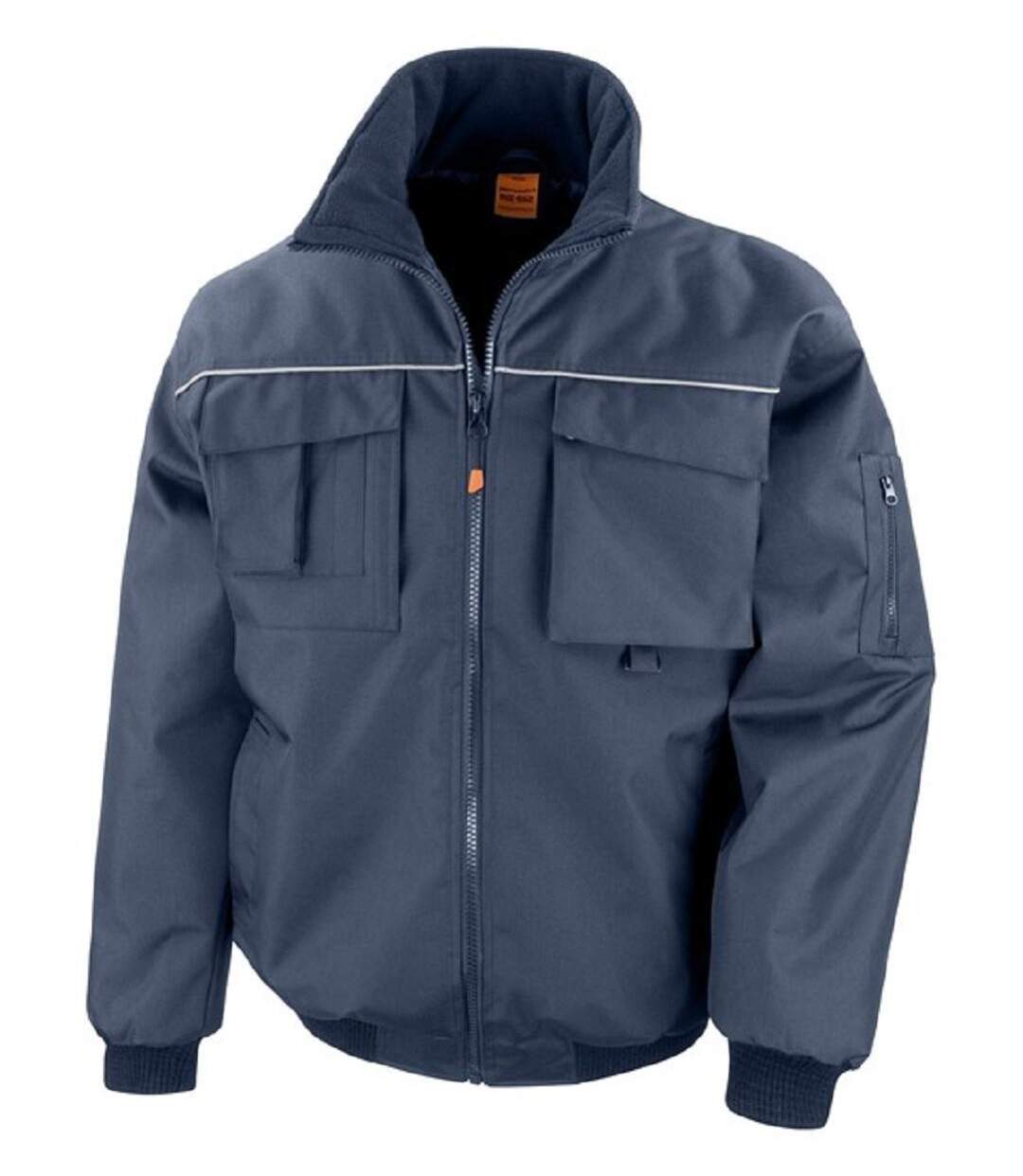 Blouson de travail style aviateur - Homme - R300X - bleu marine