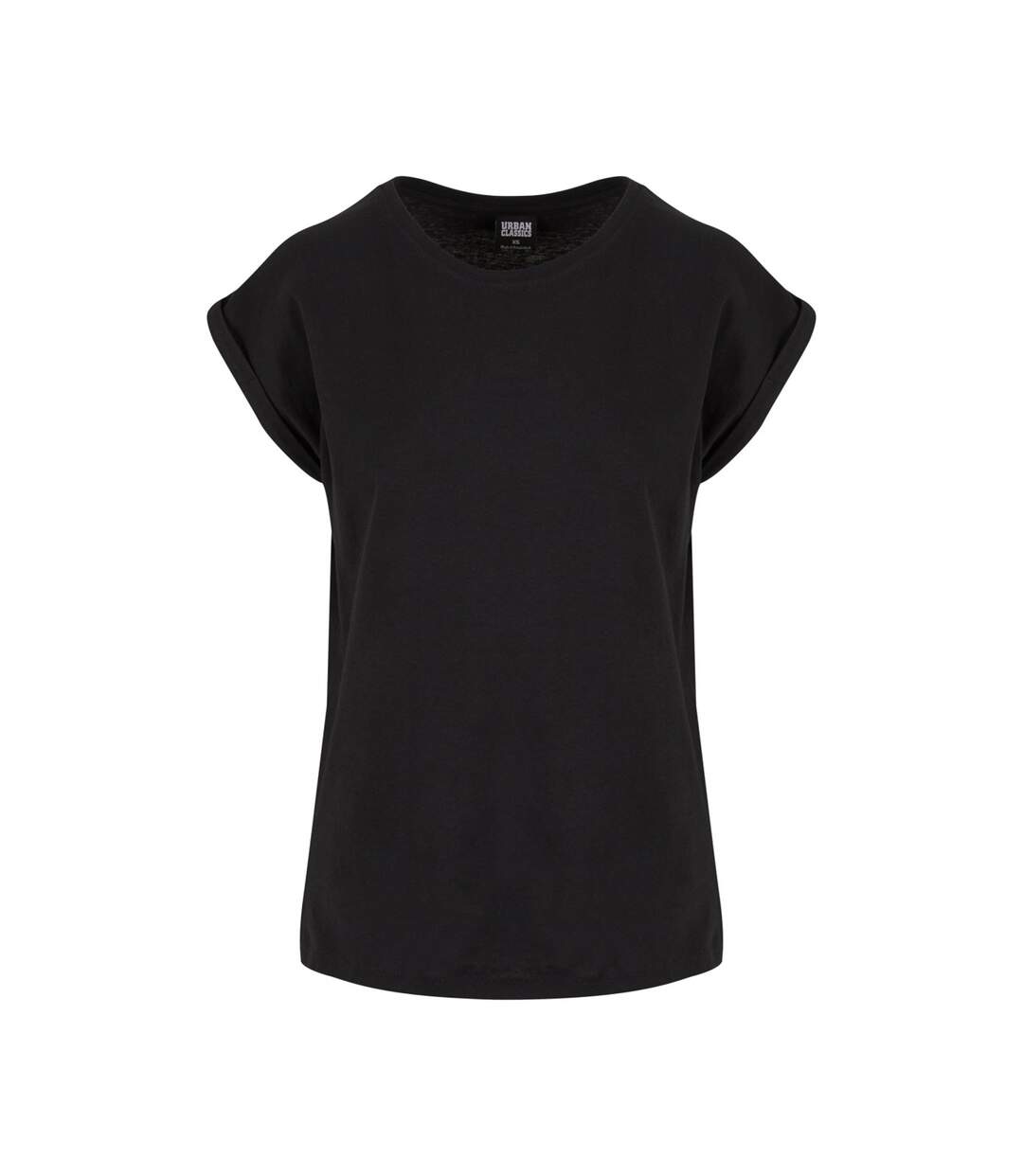 T-shirts Femme Noir Blanc Urban Classics-3
