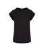T-shirts Femme Noir Blanc Urban Classics-3