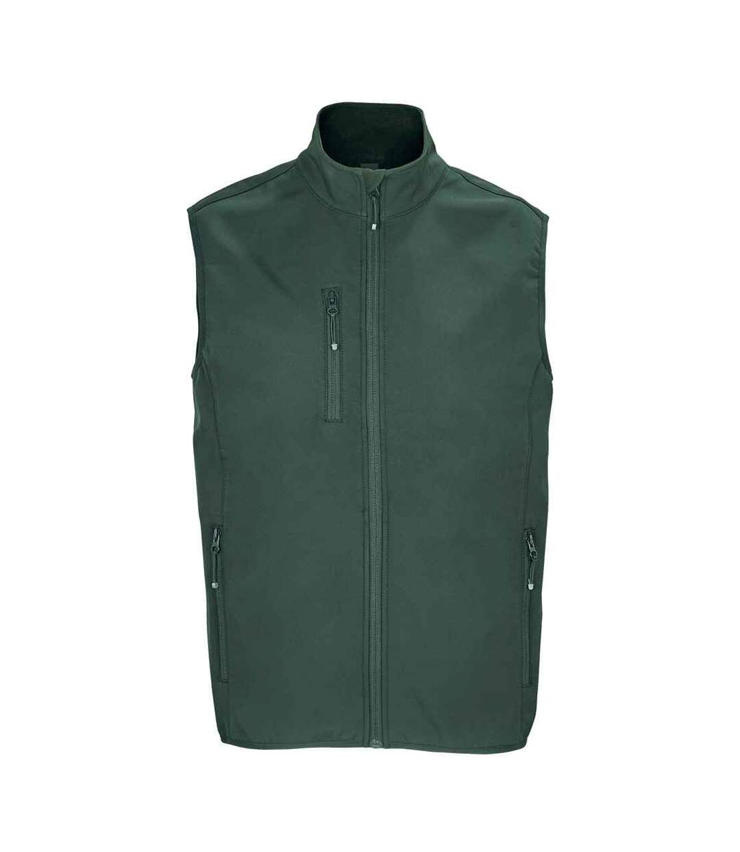 Veste Sans Manches Falcon Homme Vert Forêt SOLS-1
