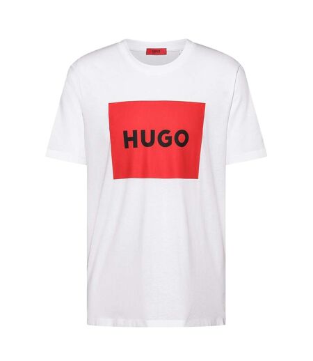 T-shirt Dulive Homme Blanc Hugo