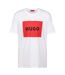 T-shirt Dulive Homme Blanc Hugo-1