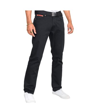 Pantalon Avec Ceinture Mario Homme Noir Duke