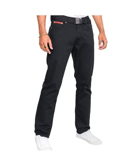 Pantalon Avec Ceinture Mario Homme Noir Duke