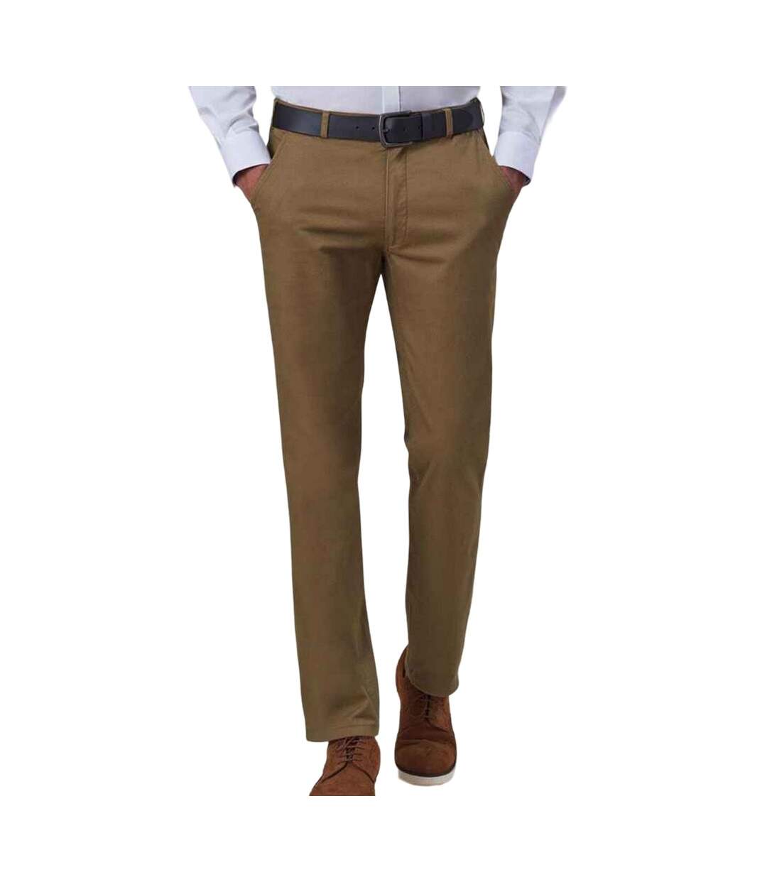 Chino miami homme brun clair Brook Taverner-1