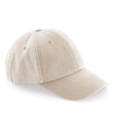 Casquette unisexe beige gris Beechfield