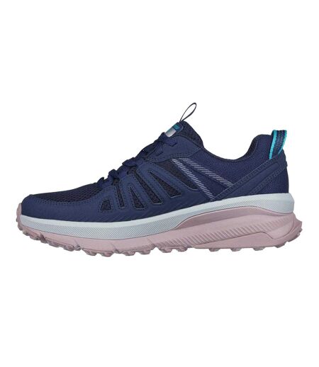 Baskets Motif/style Superposées Femme Bleu Marine Skechers