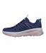 Baskets Motif/style Superposées Femme Bleu Marine Skechers-2