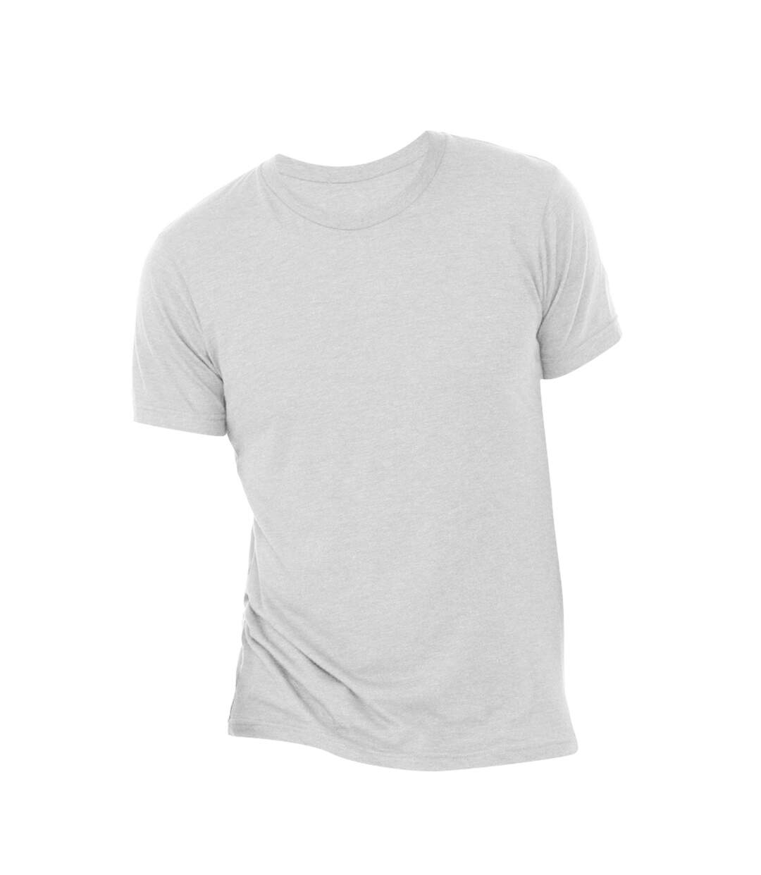 Canvas t-shirt à manches courtes homme blanc Bella + Canvas-1