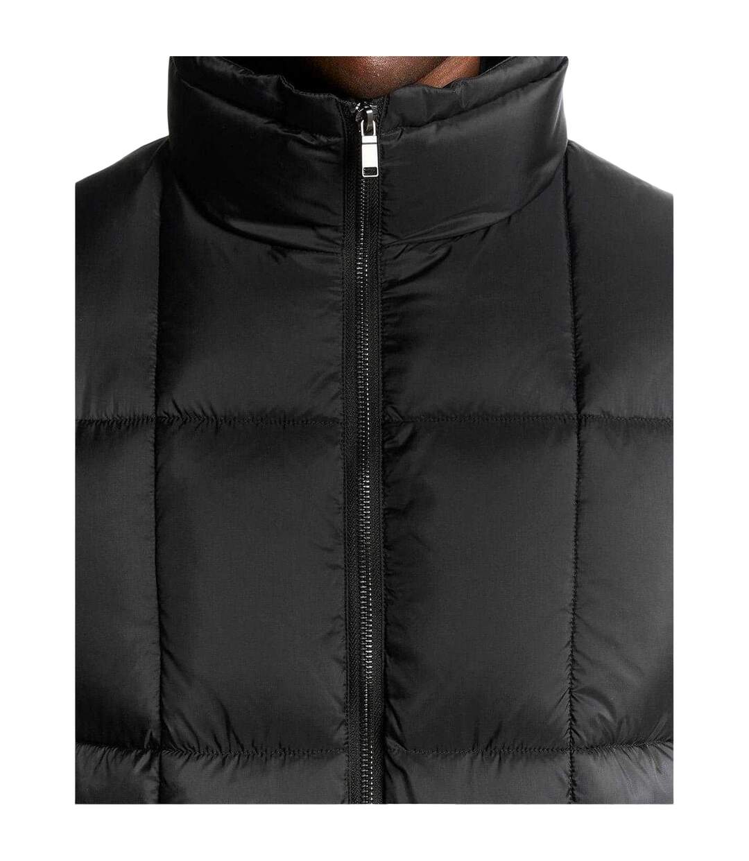 Doudoune Matelassée Sans Manches À Col Montant Cocoon Homme Noir Lyle & Scott-3