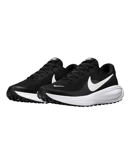 Mens Revolution 7 Trainers Black White Nike